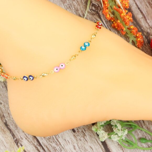 "Dainty Anklet for Women – Elegant Everyday Jewelry & Perfect Gift | MLCRC1343 - Picture 1 of 10